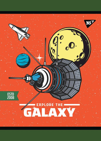 Набір зошитів Galaxy exploring А5 в лінійку 12 аркушів 10 шт. () Yes 765165 (337471319)