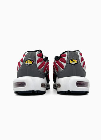 Червоні Осінні кросівки чоловічі nike grey/red No Brand Air Max TN Plus