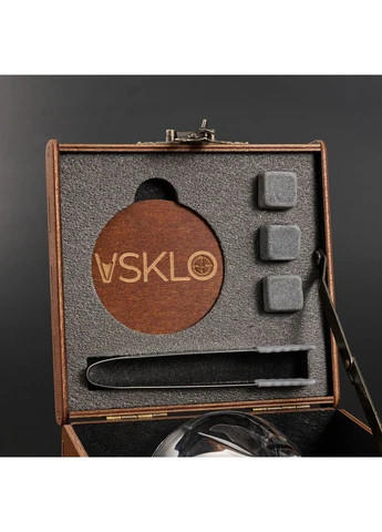 Набор LEO 1 - граненый стакан (с гербом) VSKLO (397055058)
