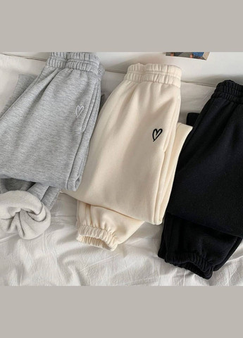 Утеплені джоггери з вишивкою No Brand (314886930)