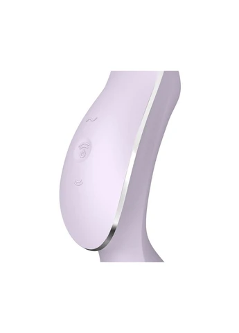Вакуумний кліторальний стимулятор Curvy Trinity 2 VioletSatisfyer 10680 Satisfyer (392055514)