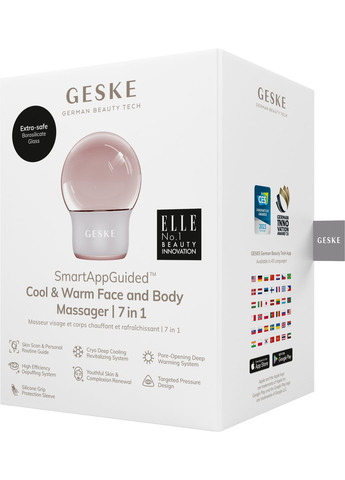 Массажер для лица и тела Cool&Warm Face and Body Massager 7в1 starlight GESKE (341525928)