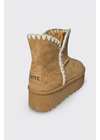 Чоботи жіночі уги коричневі (V2019) 37 MATTE (363553589)