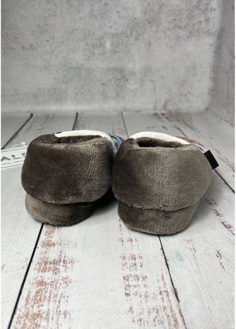 Коричневые тапочки домашние для мальчика коричневый (547) Waldi