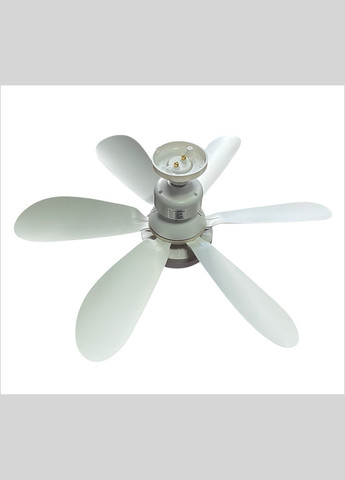 Стельовий вентилятор з підсвічуванням і дистанційним керуванням | 40 Вт | E27 | 6 лопатей | адаптер 120 мм Е27 Monocrystal (334878740)