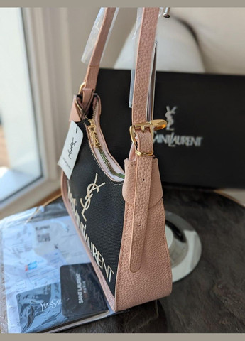 Женская сумка багет темно-пудровый No Brand (322464450)