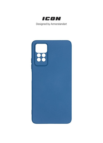 Чохол ICON для Xiaomi Redmi Note 12 Pro 4G Camera cover Dark Blue (ARM69373) ArmorStandart (327889552)