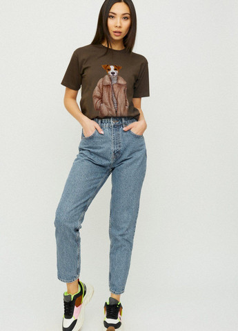 Футболка Boyfriend / дихаючий принт / YAPPI - (252386628)