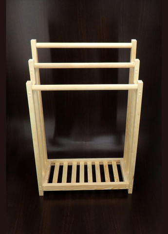 Стойка-вешалка напольная из дерева Твинпикс бланже (СШВ-00801) No Brand (328210234)