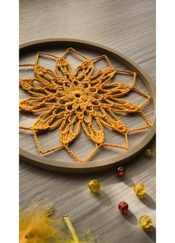 Авторский набор для творчества "Ловец снов" ярко-желтый Dream Studio (367983048)