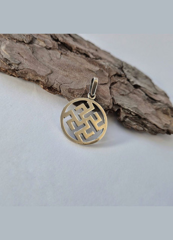 Срібна підвіска оберіг амулет "Цвіт Папороті" чорнене срібло 925 проби (АРТ.89008ч) 4.30г No Brand (306741818)