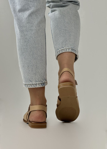 Рыжие босоножки женские кожаные Sherlock Soon