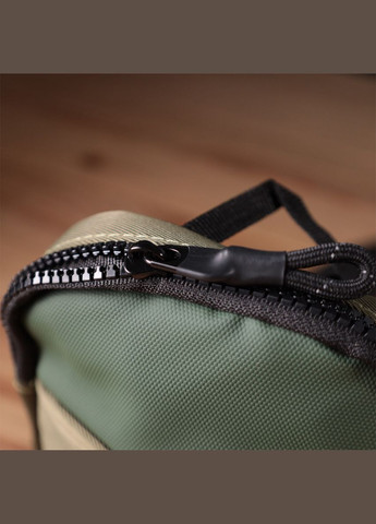 Небольшая слинг сумка для путешествий из качественного текстиля 22871 Зеленый Vintage (329151145)