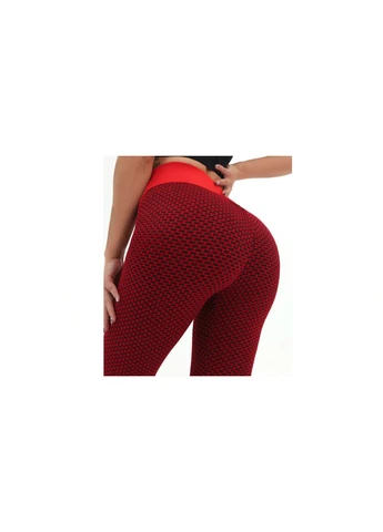 Легінси жіночі спортивні 6090 L червоні Fashion (294067267)