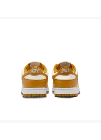 Кроссовки Dunk Low Next Nature Phantom Gold Nike комбинированные демисезоны (388068433)