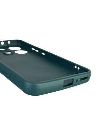 Чохол силіконовий Soft Touch для Redmi Note 13 4G темно-зелений (Повний захист камери) Xiaomi (366390629)