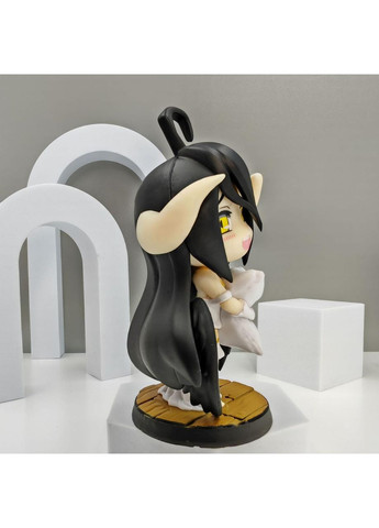 Аниме фигурка Альбедо Оверлорд чиби Overlord Albedo с подушкой в платье, редкая модель No Brand (362495234)