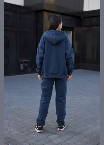 Женский спортивный костюм M136.3 с тощими на замке и джогерами, (3-х нить), UMON (315480797)