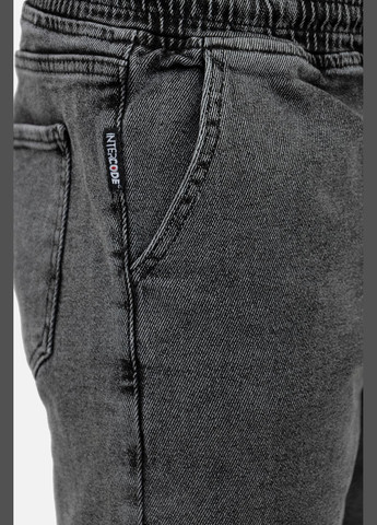 Серые демисезонные мужские джинсовые джогеры цвет серый цб-00241661 INTERCODE