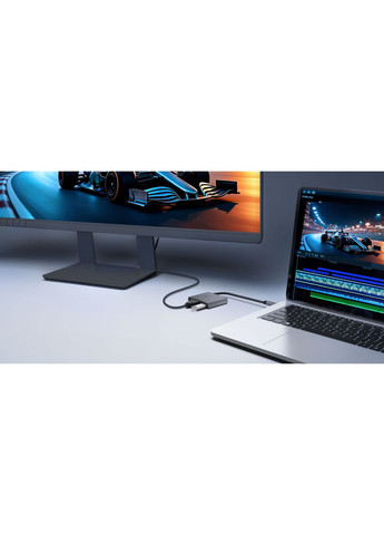 Хаб USB UH3020C USB-C > 1xUSB3.0/1xUSBC (PD 100W)/1xHDMI TP-Link (360605268)