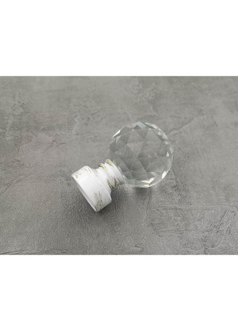 Карниз Люмієра гладка штанга подвійний відкритий 25/19 мм 200 см Біле золото Quadrum (352779184)