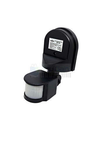 Инфракрасный датчик движения IRM-02B max 1200Вт 180° настенный. Чёрный BIOM (362051754)