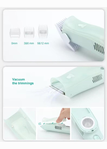 Дитяча вакуумна машинка для стрижки Baby Trimmer VGR V-155 (293965293)