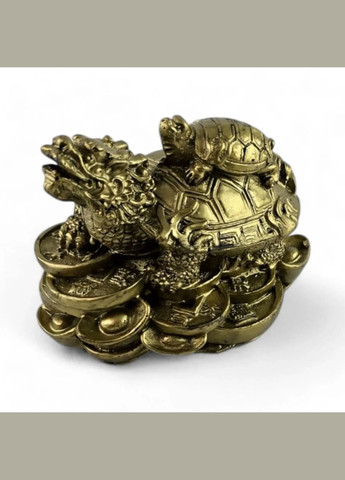 Черепахадракон "Биси" каменная крошка "бронзовый" (7х6х5,5см) No Brand (316718097)