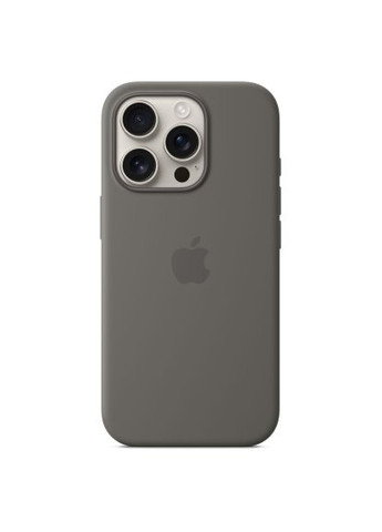Чехол для мобильного телефона iPhone16 Pro Silicone Case with MagSafe - Stone Gray (MYYL3ZM/A) Apple iPhone16 Pro Silicone Case with MagSafe - Stone Gr (364661702)