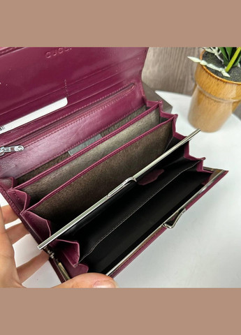 Женский кожаный кошелек стиль Гуччи, клатч портмоне из натуральной кожи Gucci в коробке No Brand (334731038)