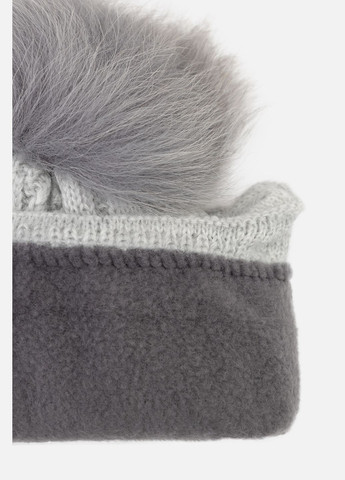 Шапка для хлопчика колір сірий ЦБ-00263334 Kraft (307363083)