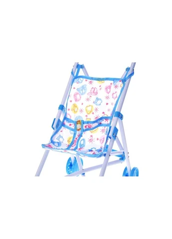 Візок з лялькою сидячий H01-63 в кульку р.62x20см YG Toys (395906567)