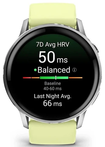 Смарт-часы Venu 4 (45mm), Gray w/ Silver + Citron, GPS смарт-годинник (010-03014-02) Garmin (391472693)