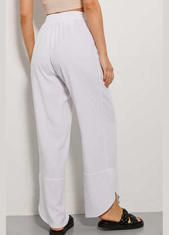 Жіночі білі літні штани з воланом внизу Arjen (289842534)