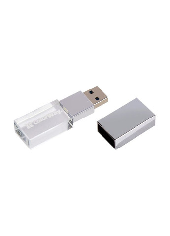 USB флеш накопитель 32GB 3.0 Transparent (CW-USBCL32) Colorway (373218528)