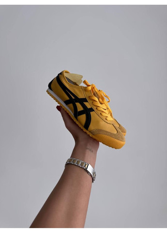 КРОСІВКИ ЖІНОЧІ ASICS ONITSUKA TIGER MEXICO 66 YELLOW АСІКС ОНІТЦУКА ТАЙГЕР No Brand чорні демісезони (369392519)