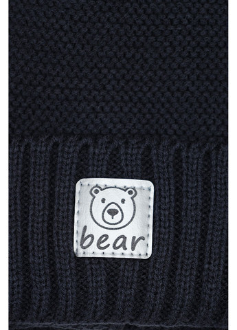 Комплект шапка-шарф для мальчика цвет темно-синий CB-00286638 Yuki (368824124)