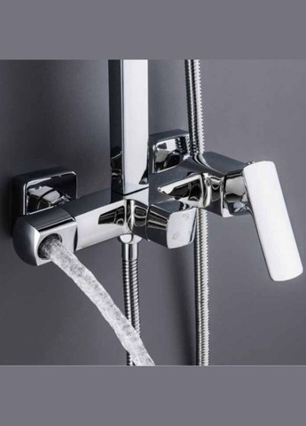 Душевая система для кабины Capricorn на три потребителя (с изливом) Chrome Qtap 53103KNC (329443490)