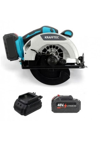 Акумуляторна циркулярна пилка EY-390 KRAFFTEC 48V No Brand (371776365)