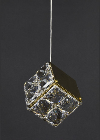 Люстра світлодіодна підвісна LED світильник для квартири на стелю лед 28211 Латунь 18-150х15х15 см. Sunnysky (364495387)