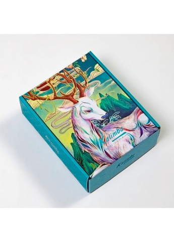 Калімба з резонатором Kalimba на 17 язичків Ручне фортепіано Темно- Коричневий з Візерунком Кораблі в морі K-17-21TK No Brand (371772692)