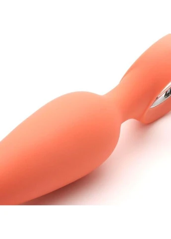 Анальна вібропробка Orville Orange Ø 3.5см KisToy (315440084)