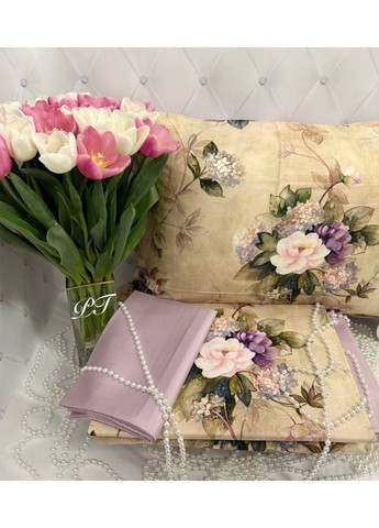 Постільна білизна Belissa делюкс сатин євро Tivolyo Home (370218526)