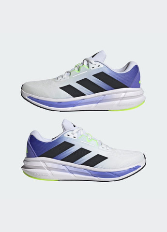 Белые летние кроссовки questar 3 running adidas