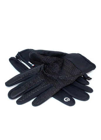 Рукавиці зимові тактичні STORM вітро та вологозахисні з утепленням Чорні XL UAD (306459166)