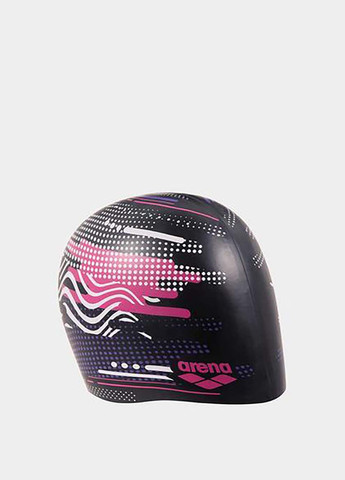 Шапочка для плавания PRINT JR черный дети Arena (367601741)