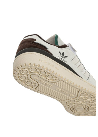 Белые демисезонные кроссовки мужские low brown, вьетнам adidas Forum 84