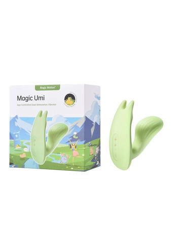 Смарт-вибратор Umi Green Magic Motion (335395627)