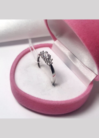 Серебряное кольцо колечко с Камнями размер серебро 925 пробы Родированное 1484 0.96г No Brand (316261659)