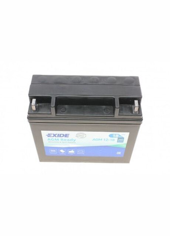 Аккумулятор 18Ah-12v AGM (180х75х165), R, EN250 Exide (340413909)